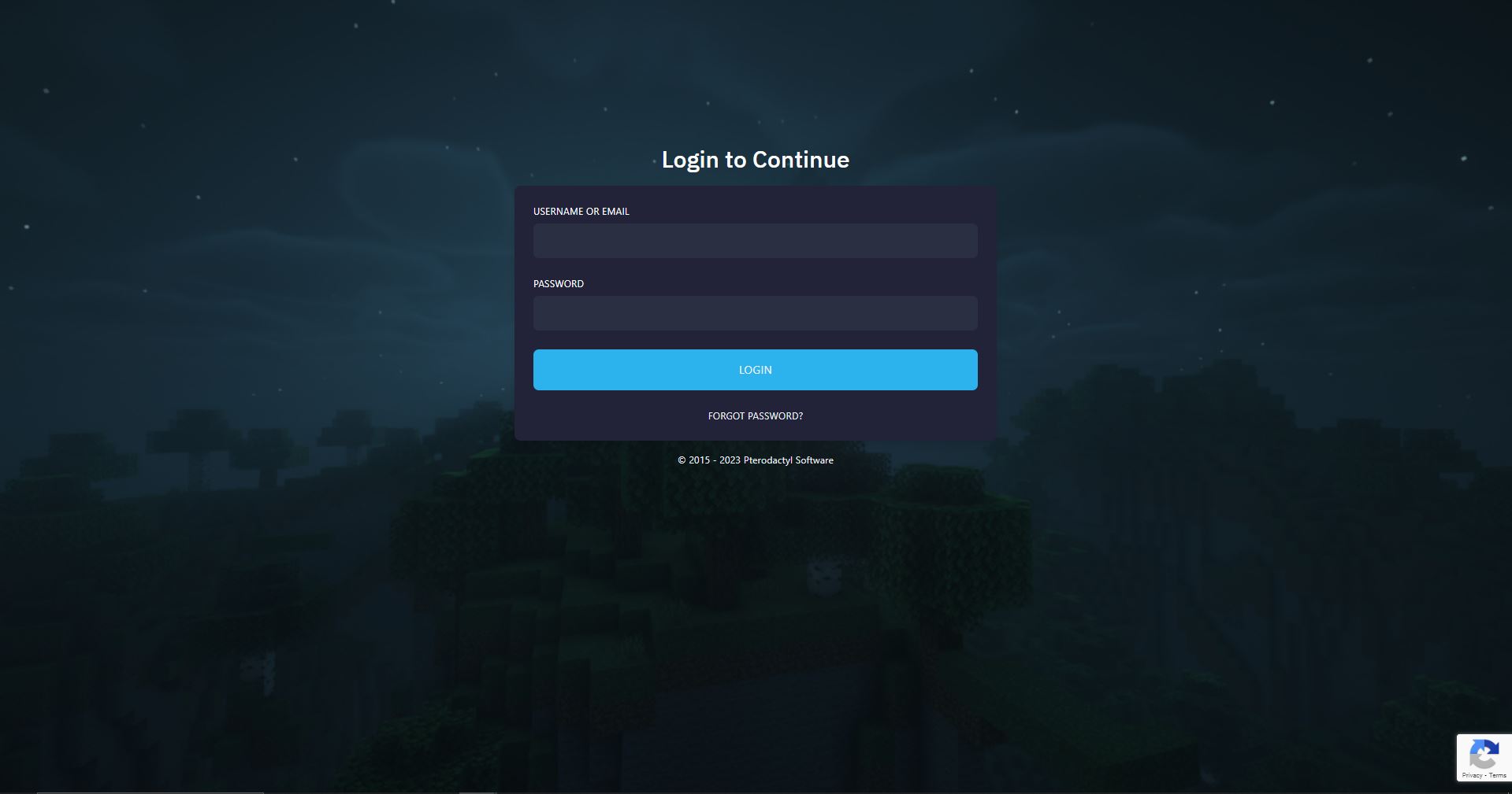Picture of Login to Continue screen